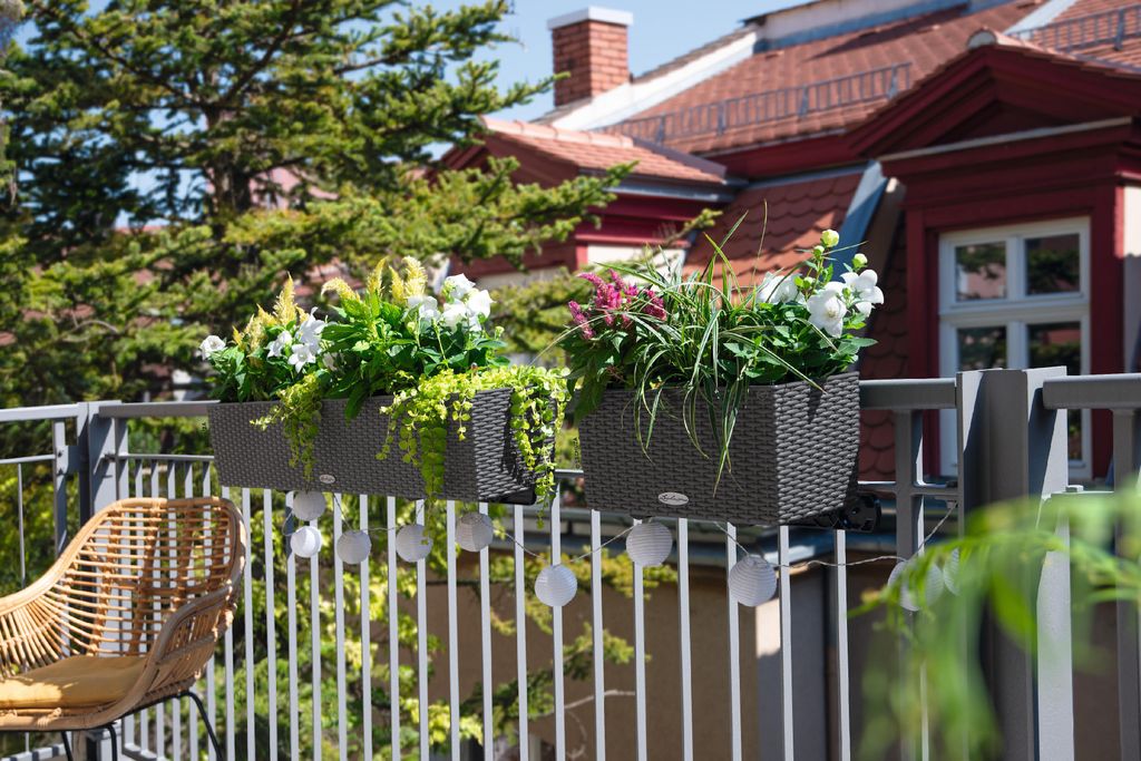 Lechuza Samozavlažovací truhlík Balconera Cottage 100 cm, Obrázek produktu 