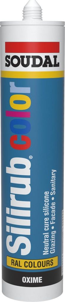 Soudal Silirub Color 300 ml RAL3005 Weinrot