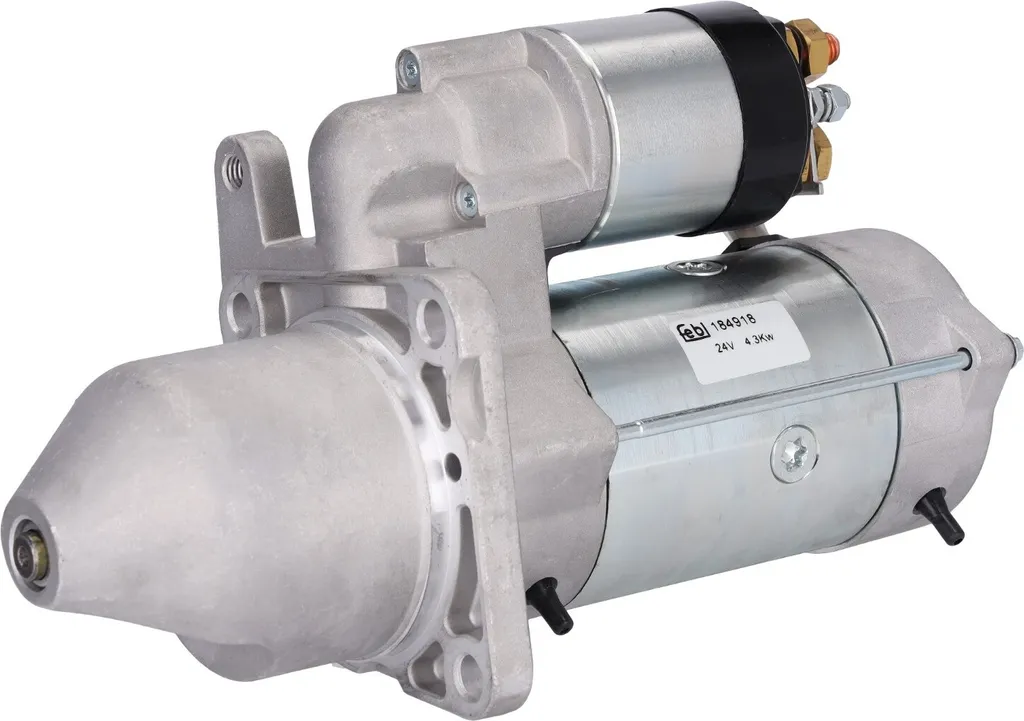 Démarreur Renforcé 4,3 kW 24V FEBI 184918 pour Tracteur Routier DAF