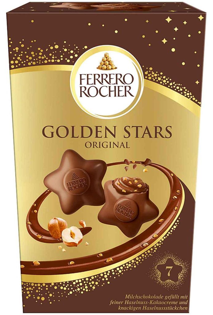 Ferrero Rocher Golden Stars 7er Produktbild 