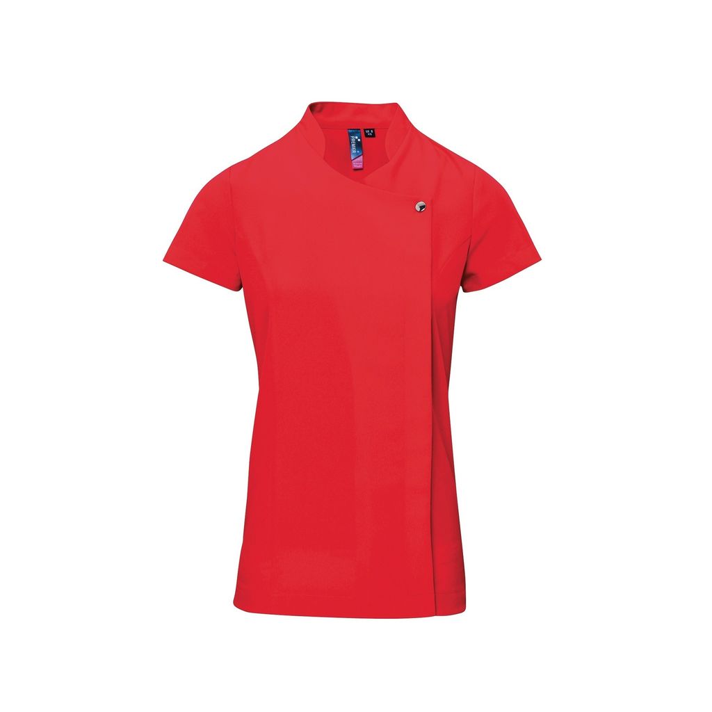 Premier Blossom Damen Arbeitstunika / Arbeitskittel RW1128 (42 DE) (Erdbeerrot)