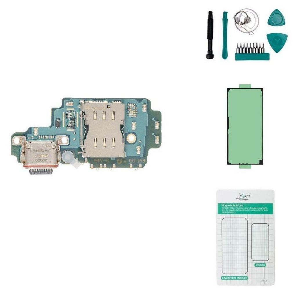 Samsung Galaxy S24 Ultra Ladebuchse - Set Produktbild 