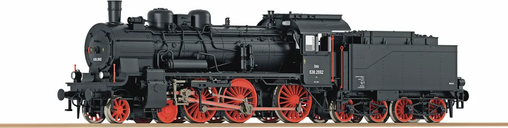 ROCO 71393 Locomotive à vapeur 638.2692 ÖBB Époque III Échelle HO