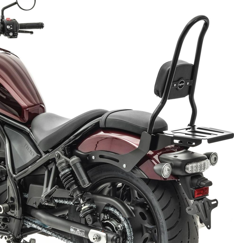 Sissy Bar L3 pour Honda Rebel 1100 21-25 avec porte-bagages Image du produit 