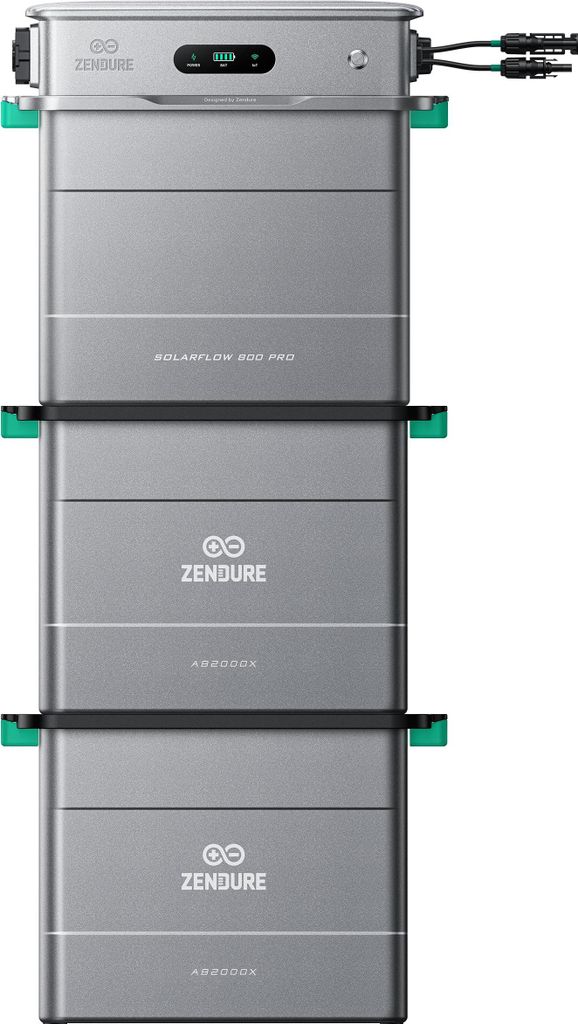 Zendure SolarFlow 800 Pro Mikrowechselrichter + 2x AB2000X (5760Wh)