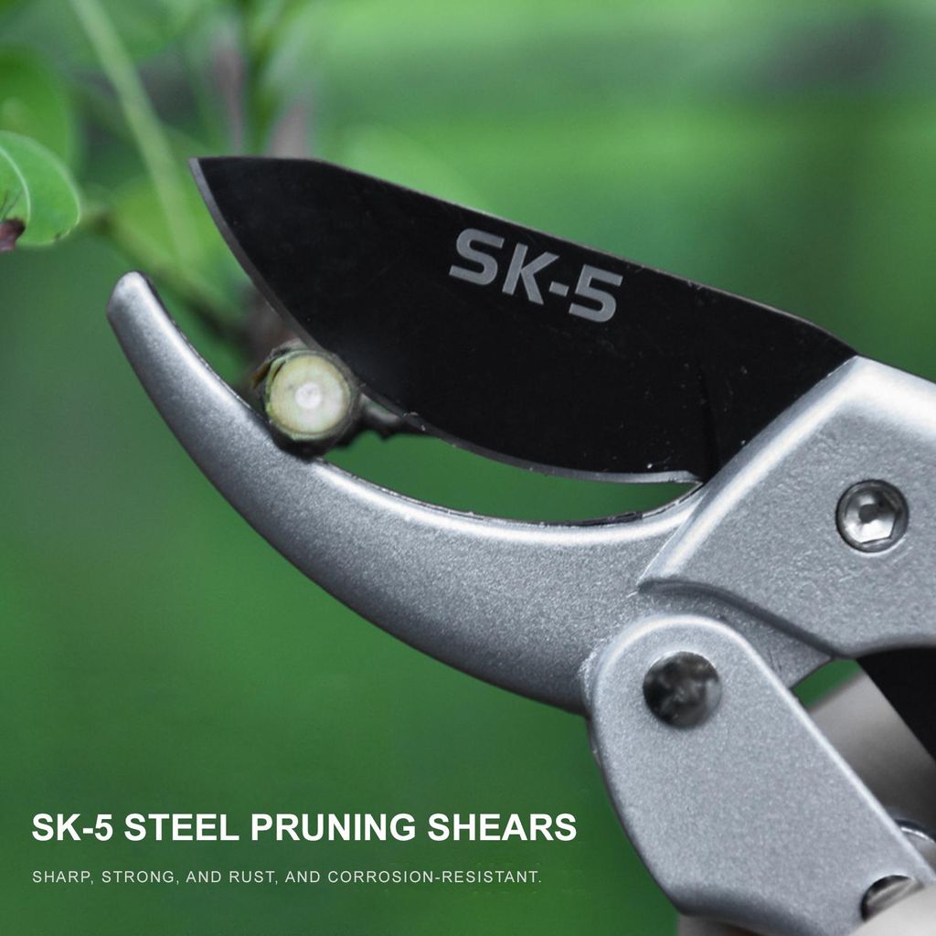 Gartenschere SK-5 Stahlklinge Gartenschere Bonsaischere Gartenwerkzeugsatz für Pflanzen Rosen Blumen Obstbäume