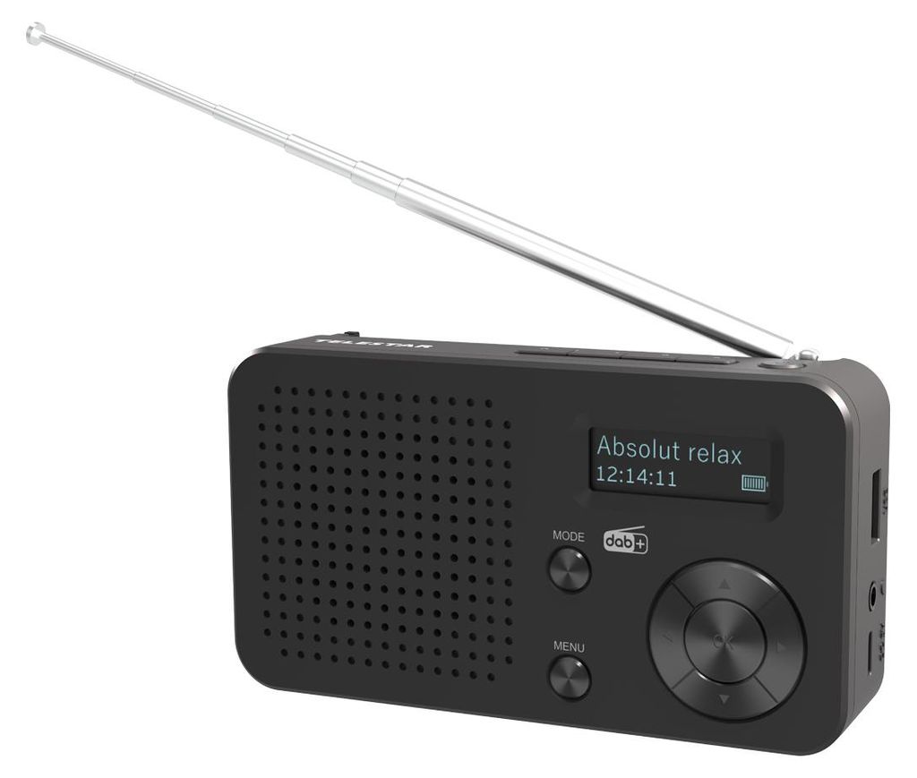 Telestar 5700100 TELESTAR TOP 100 Schwarz DAB+Radios Image du produit 