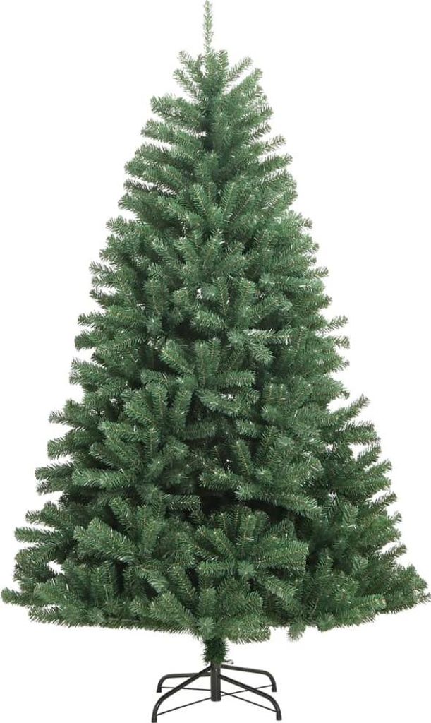 vidaXL Künstlicher Weihnachtsbaum Klappbar mit Ständer Grün 240 cm
