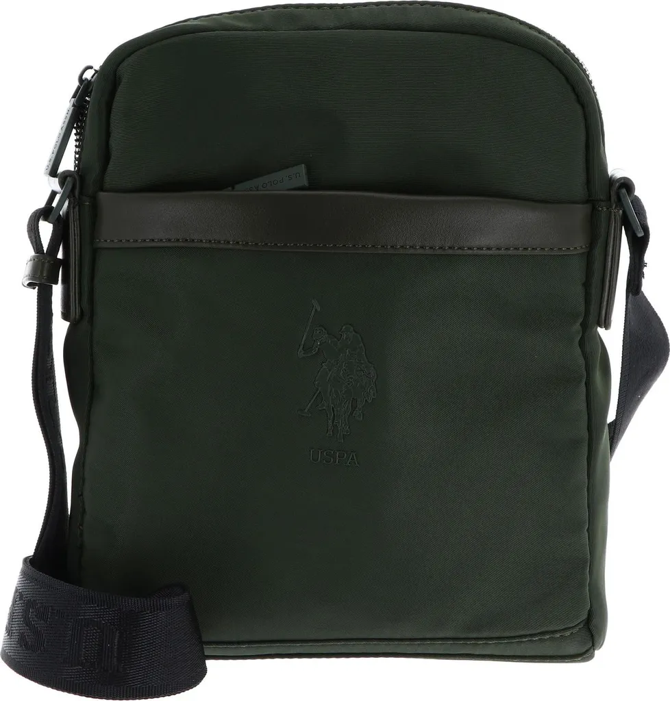 U.S. Polo Assn. Umpire Crossbody: Compagna di Viaggio Verde Bosco