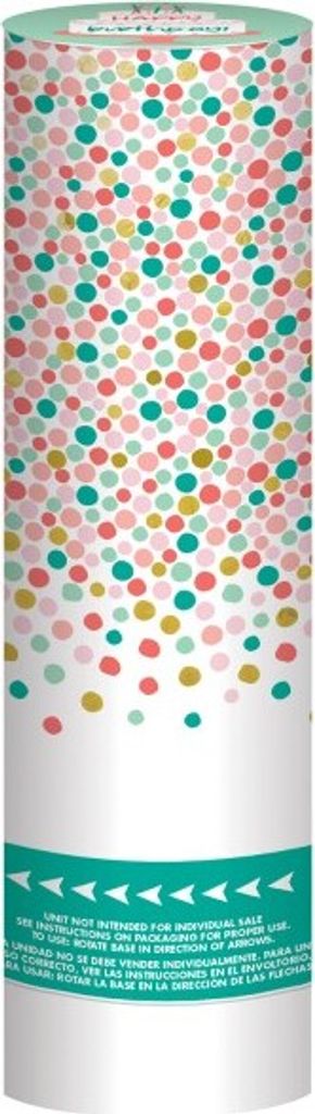 2 Happy Poppers Konfettikanonen 20cm