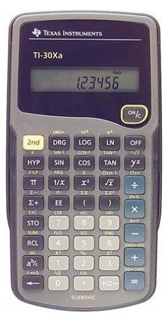 Texas Instruments TI-30Xa Calculatrice scientifique à 10 Image du produit 