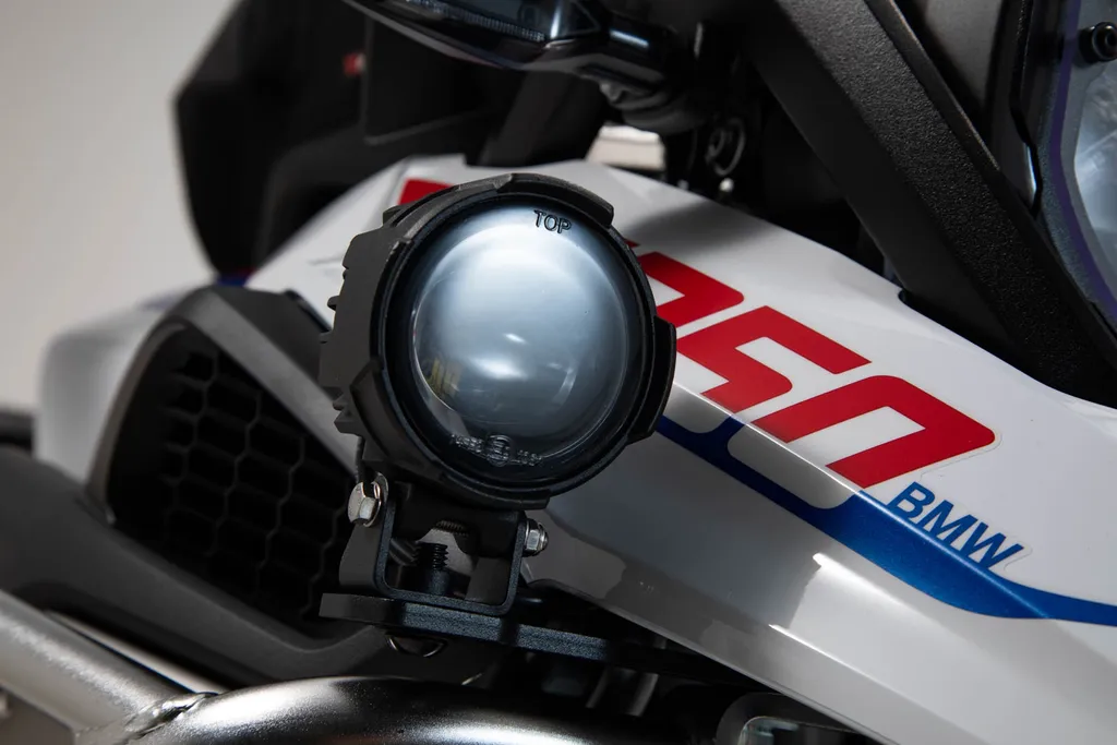 Kit installation feux de brouillard moto SW-Motech pour crashbars - 5