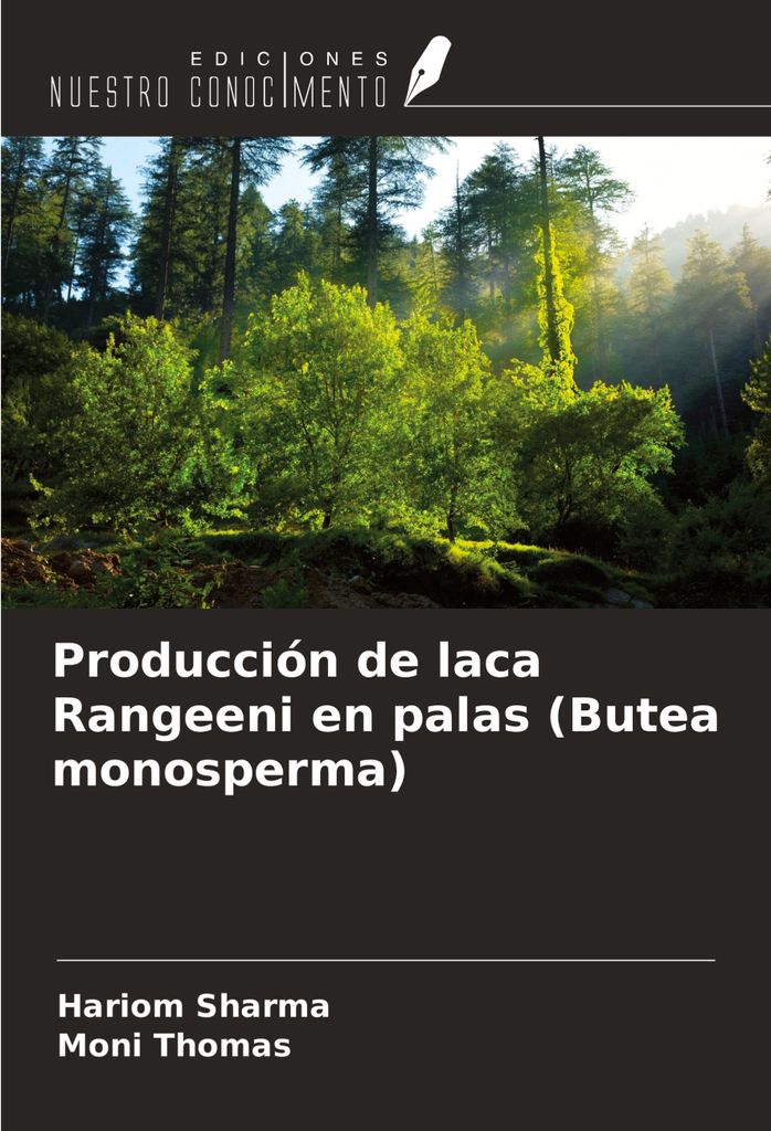Producción de laca Rangeeni en palas (Butea monosperma)