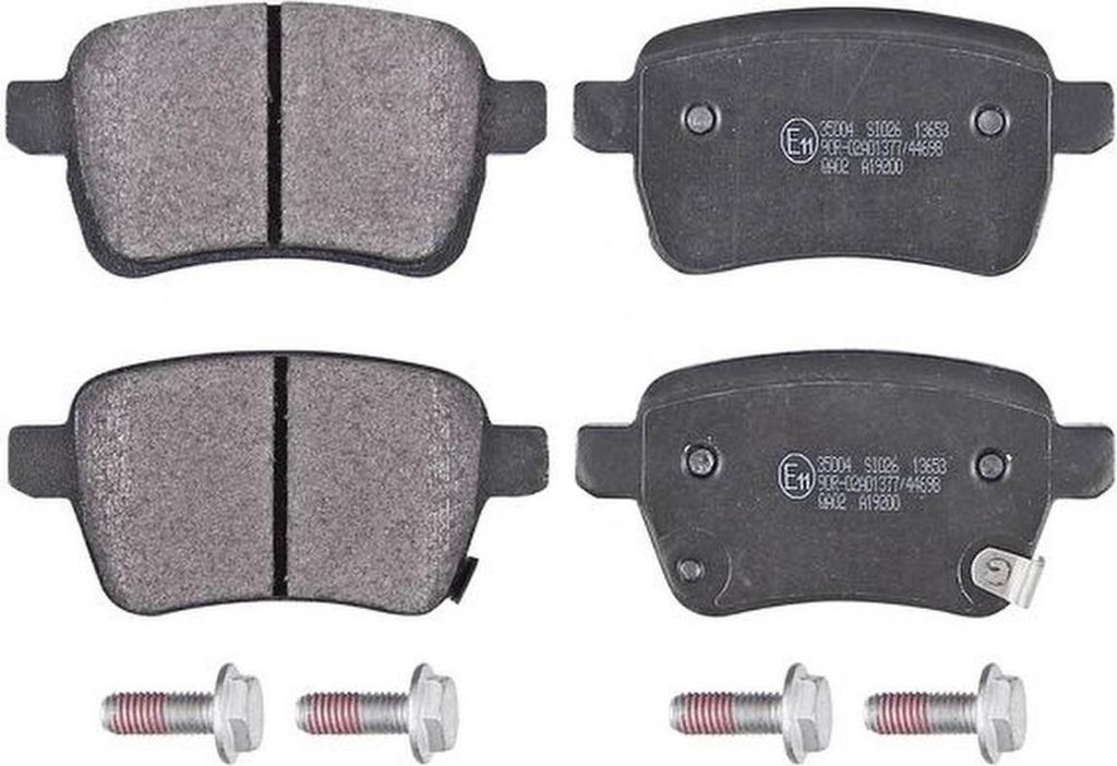 A.B.S. Bremsbeläge Satz Hinten für FIAT 500L (351, 352) Produktbild 