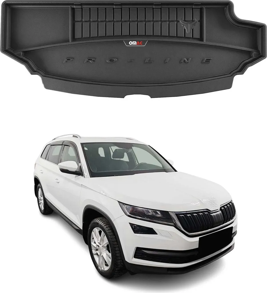 Tappeto Baule Skoda Kodiaq 2016-2025 OMAC | Ideale per Famiglie
