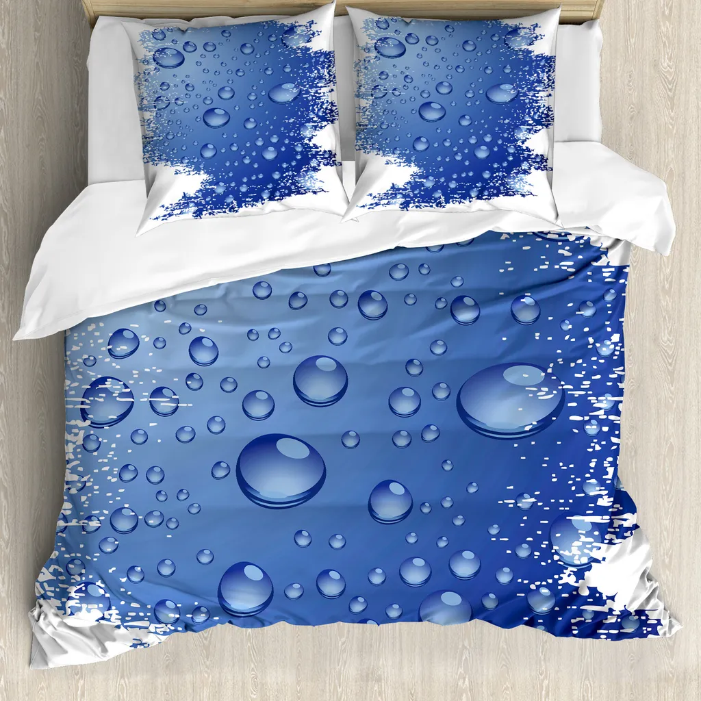 ABAKUHAUS Astratto Federe Cuscini Set di 4, Grunge Modello