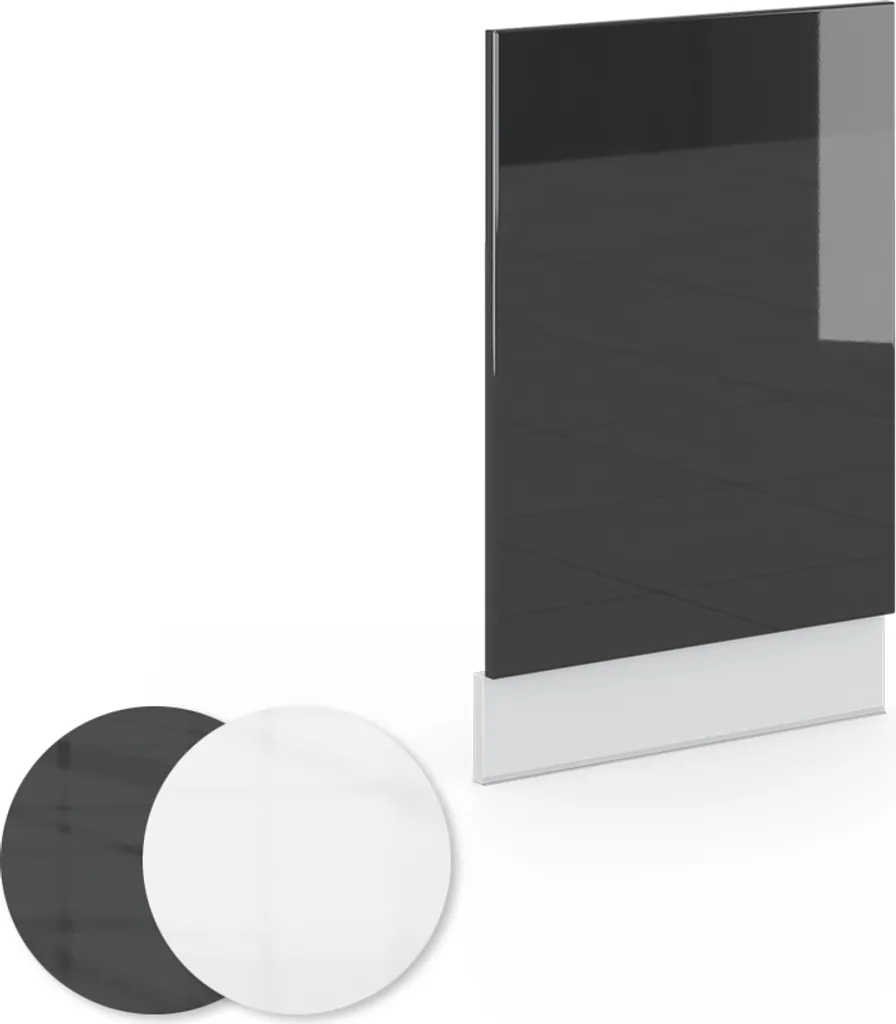 Vicco Fame-Line Pannello Frontale 45cm Rovere e Antracite | Cucina Moderna - 6