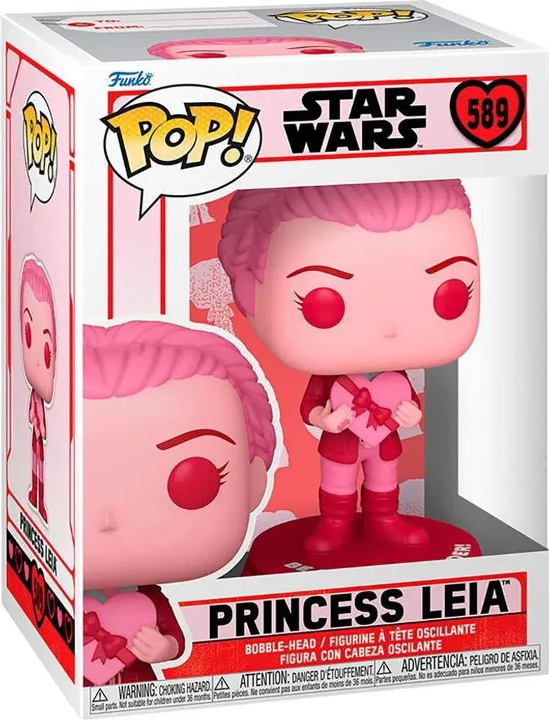 Funko Pop Star Wars Valentine Princess Leia 589 Figurine de Collection - 2