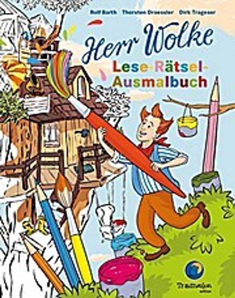 Herr Wolke Lese-Rätsel-Ausmalbuch