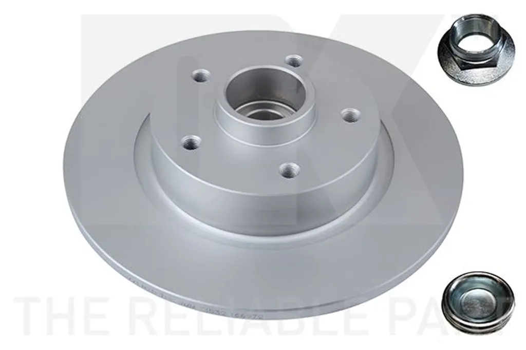 2 Disques de Frein NK 313991 pour Renault Scénic III et Fluence (JZ0/1)