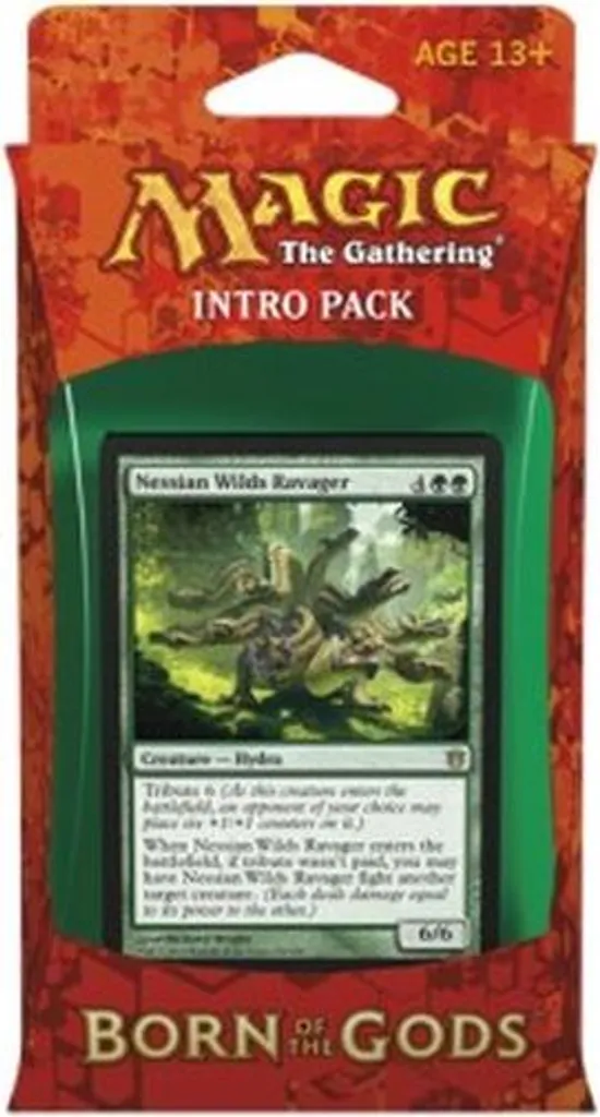 Pack Magic Insatiable Hunger Vert Rouge Born of the Gods 2 Boosters MTG
