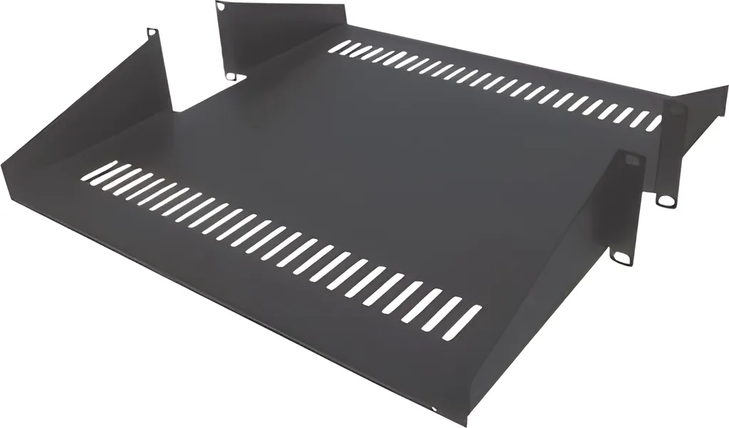Étagère double face 19" Intellinet 714877 pour rack de labo 2U