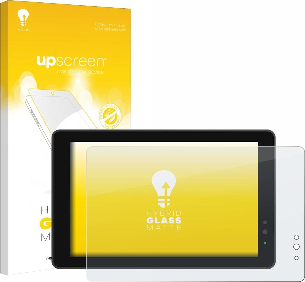 upscreen Entspiegelungs Schutzglas für Lilliput 719/T 7" Schutzfolie Panzer Folie Glas Display Schutz matt