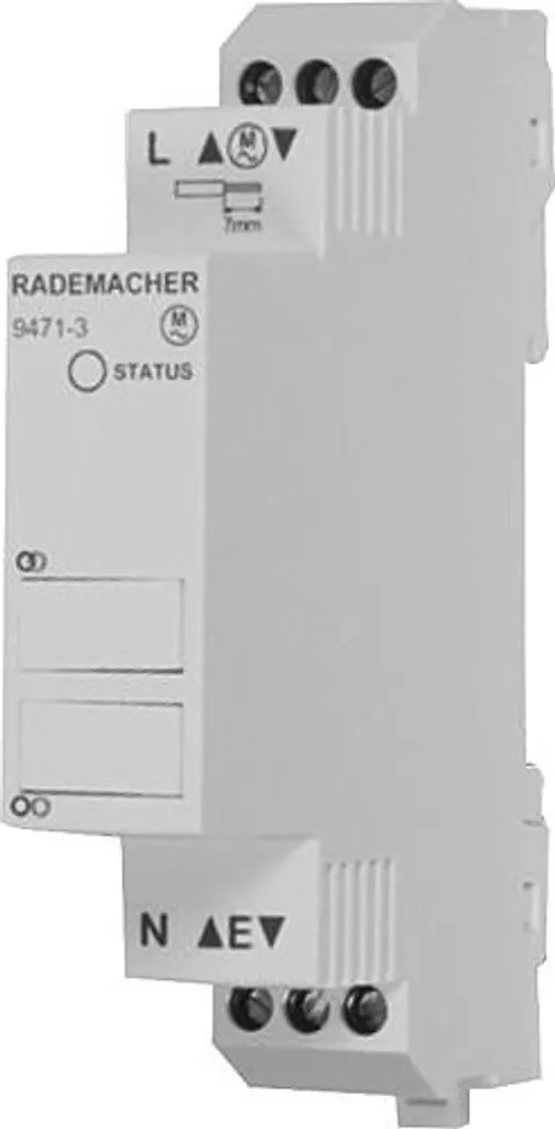 Actionneur moteur tubulaire Rademacher DuoFern pour rail DIN 9471-3
