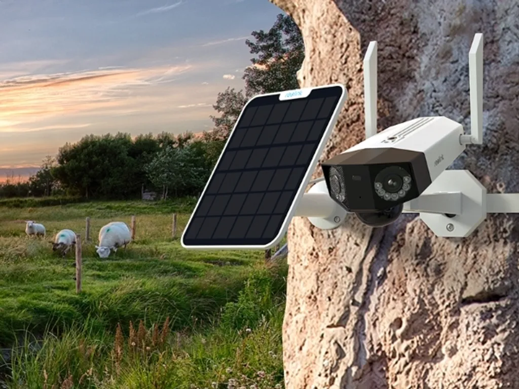 Caméra 4G Extérieure 6MP Vision 180° Grand Angle avec Panneau Solaire - 12