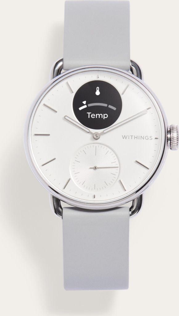 Withings ScanWatch 2 Gesundheits-Smartwatch mit EKG und Produktbild 