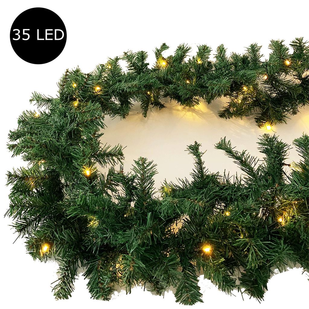 led girlanden new-garden-led-girlande-okinawa-8m-bambus-jute-natur-licht-warmweiss-105117 Size:7′3″ width