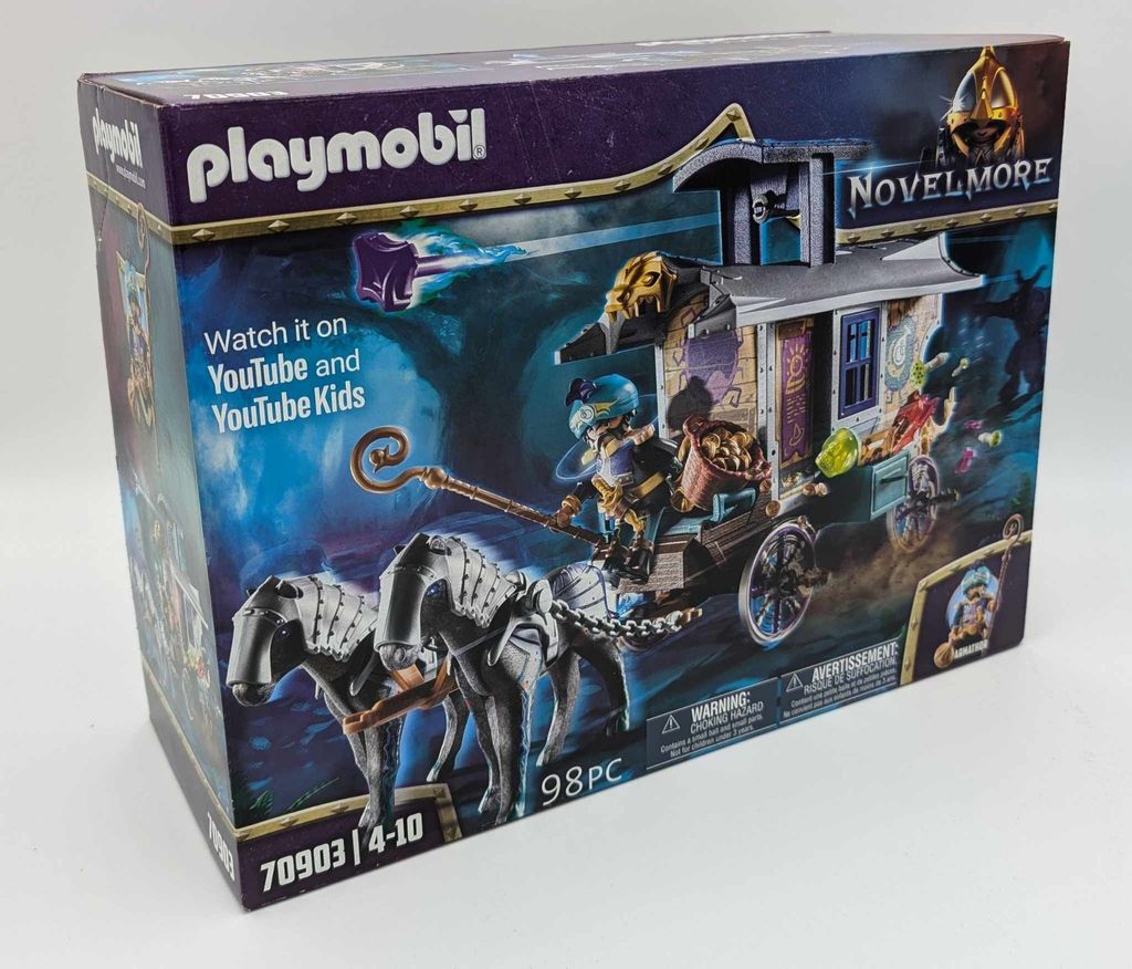 PLAYMOBIL Novelmore 70903 Violet Vale - Händlerkutsche Produktbild 