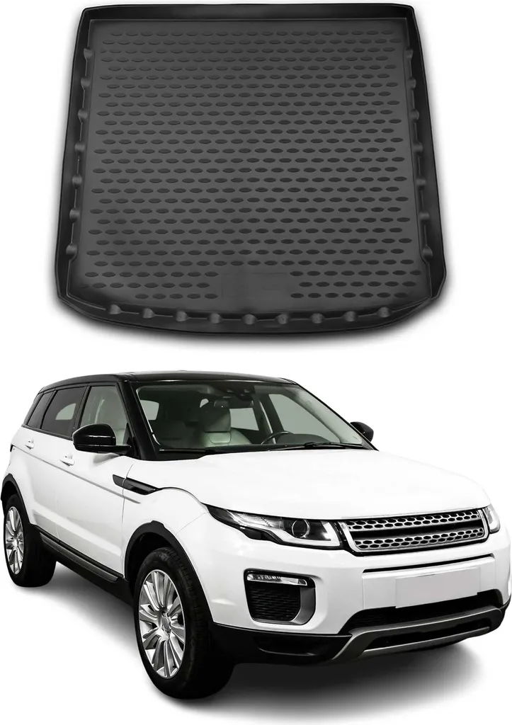 Tappetino per bagagliaio Vassoio per Range Rover Evoque L538 2011-2019 Gomma TPE