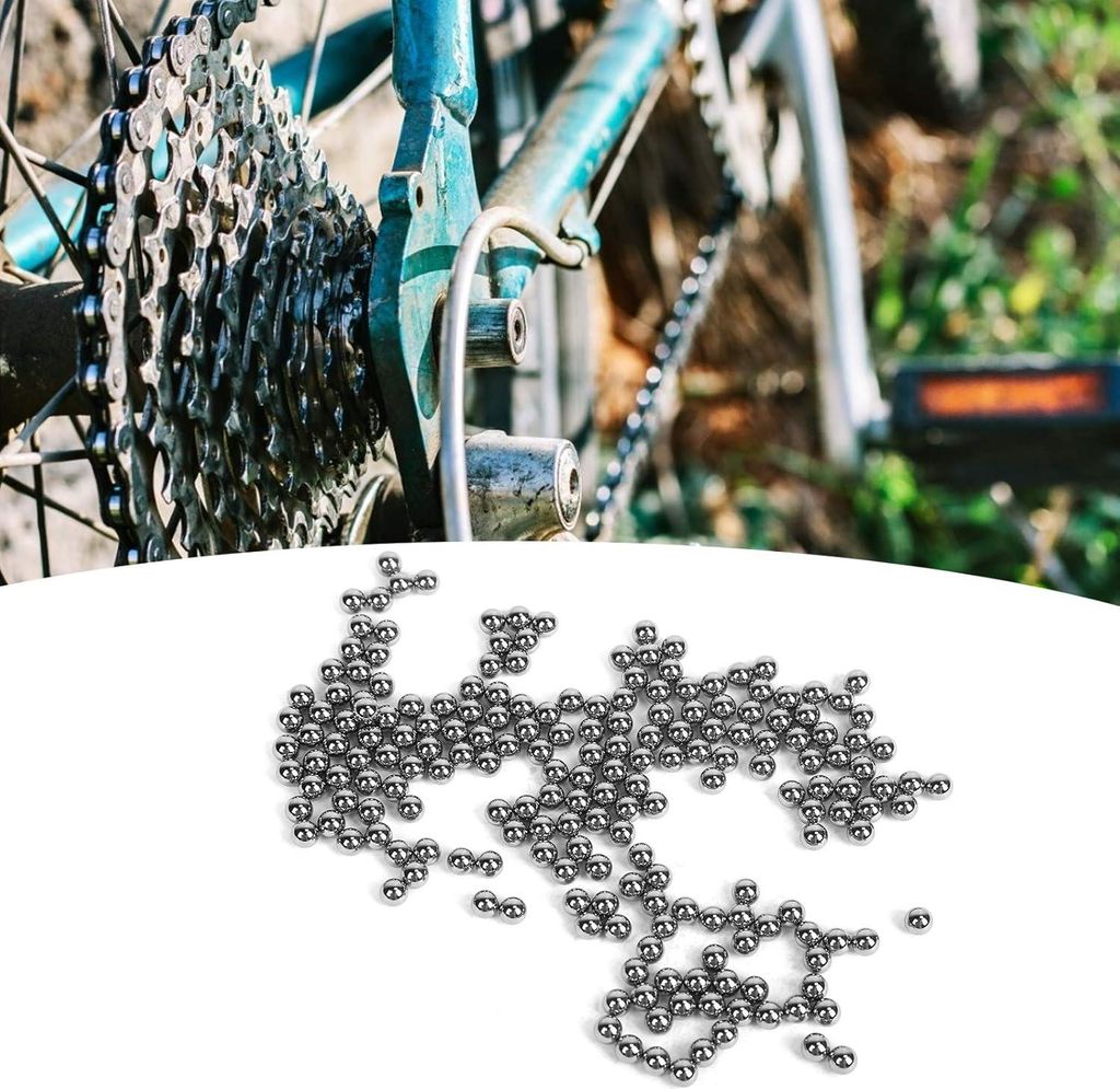 304 Edelstahl Fahrradlager Kugel 3/16 Zoll - Set von 200 Stück - Industrielle Bedarfsartikel