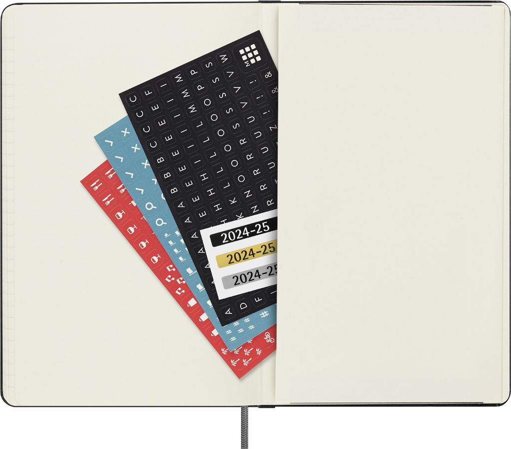 Moleskine 12měsíční denní kalendář 2025, velký/A5, 1 den = Obrázek produktu 5