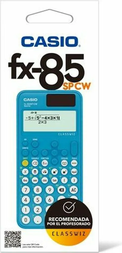 Calculatrice Casio Bleu pour Collège et Lycée - Outil de Calcul Stable