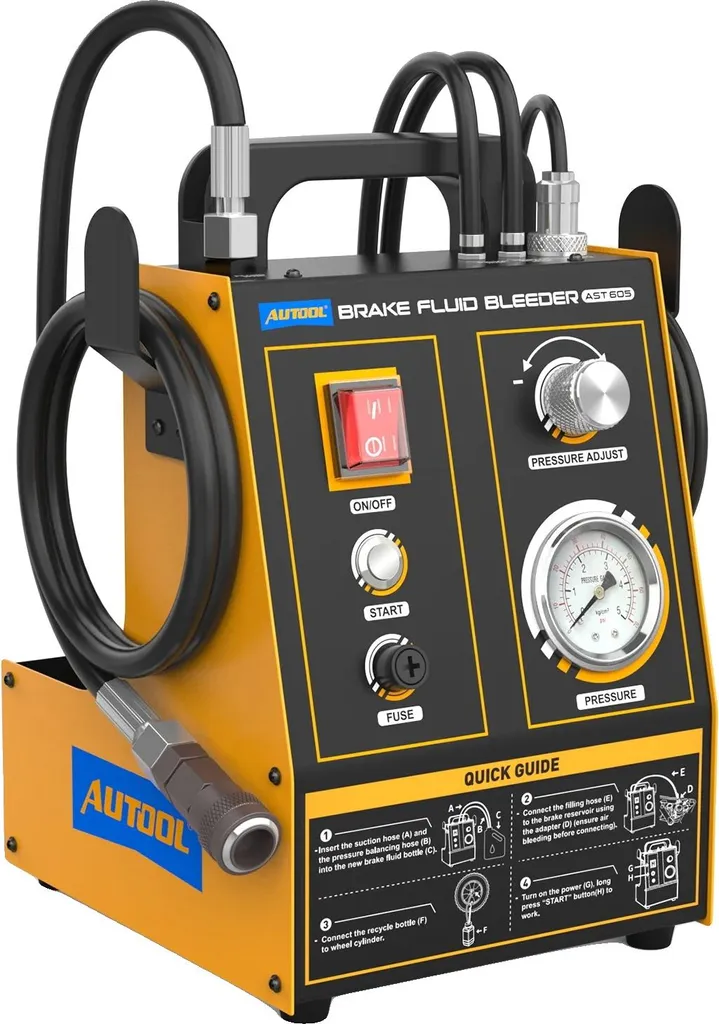 Changeur de liquide de frein AST605 - Purgeur de freinage automatique