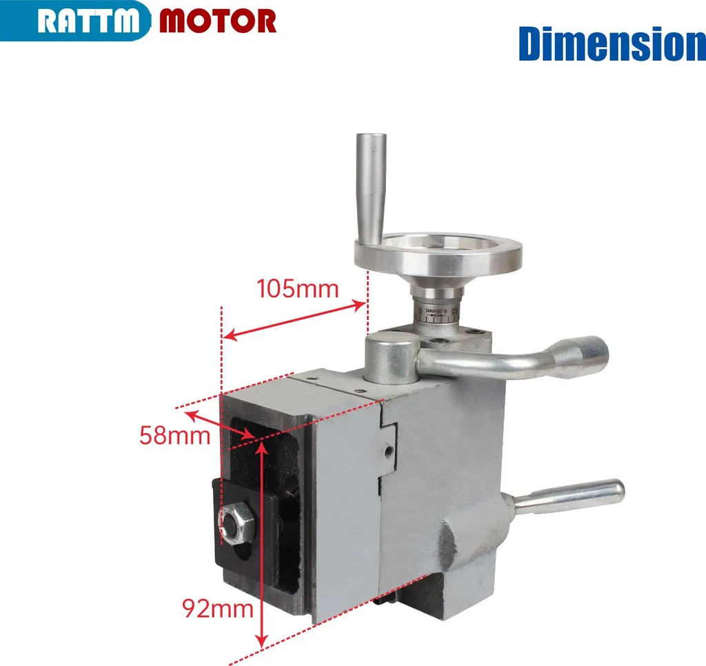 Kit de Queue Haute Précision avec Cône Morse MT2 pour Mini-Tour 210V