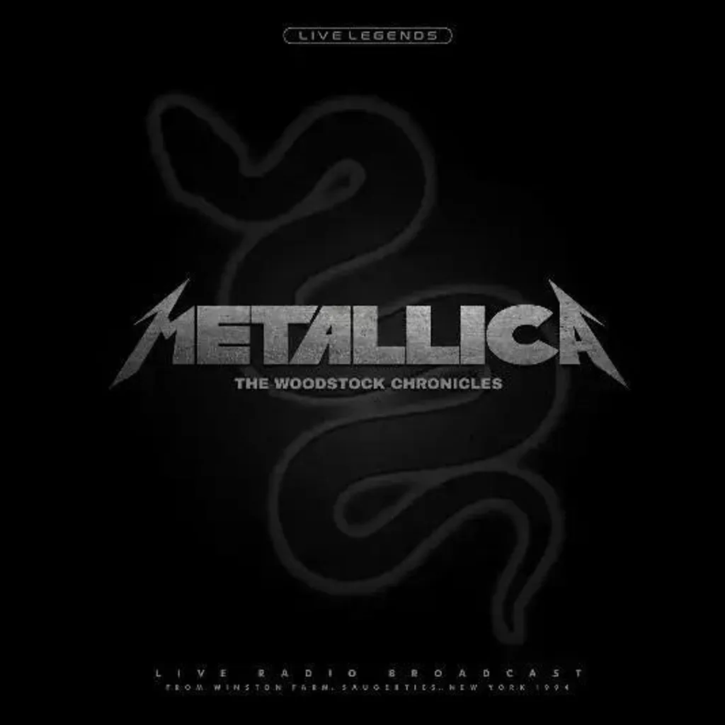 Double Album CD Metallica The Woodstock Chronicles - Enregistrement Live