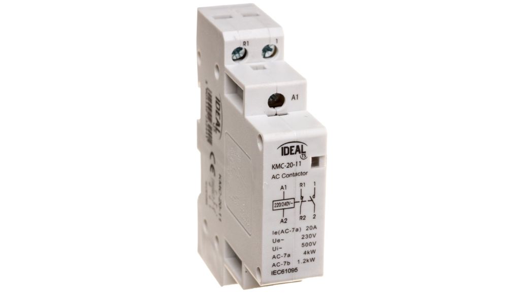 KMC 20A 230V 1NO+1NC Ideal Schütz
