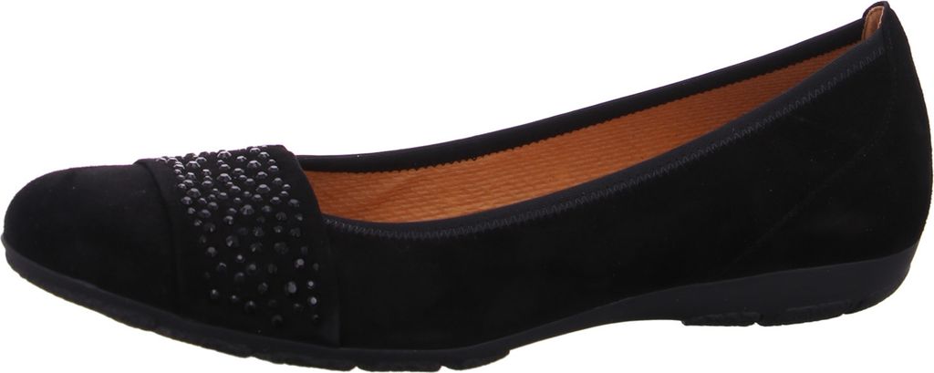 Gabor Damen Ballerina in Schwarz, Größe 5 Produktbild 