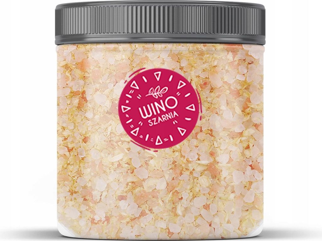 Himalaya-Badesalz Jasmin - 500 g ätherisches Jasminöl Blütenblätter