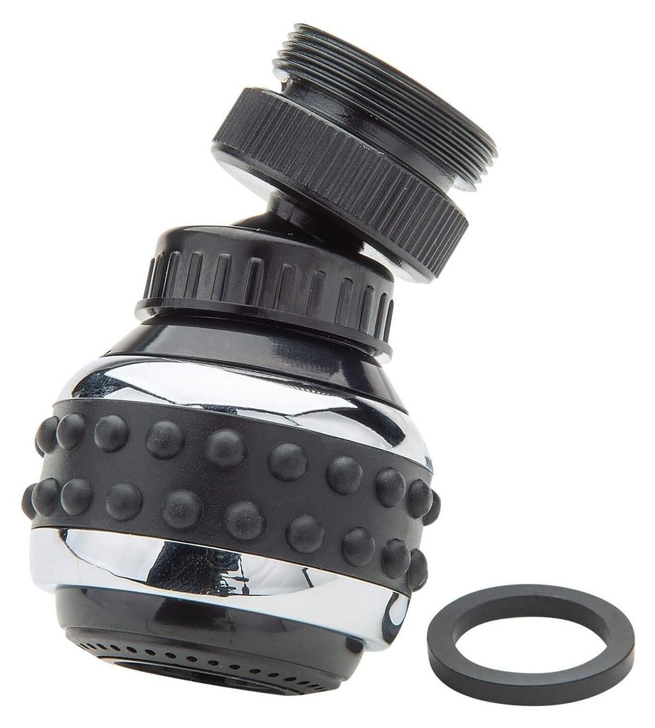 Fackelmann 61016, Armaturenbelüfter, Schwarz, Edelstahl, 1 Stück(e)