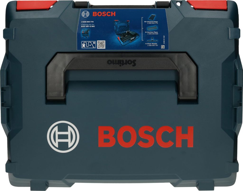 Bosch PRO 1x Reinigungs Kit (für GAS 18V-12 MC, L-Boxx, Zubehör Staubsauger)