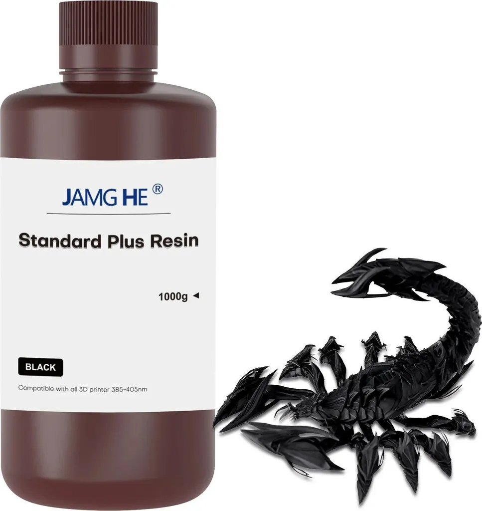 Résine noire 5kg pour imprimante 3D non cassante haute performance