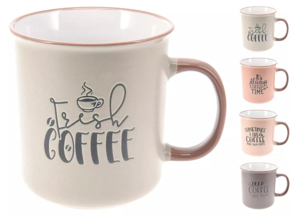Tazza 710 ml in gres A volte CAFFE' KO-DN1801630some Immagine del prodotto 