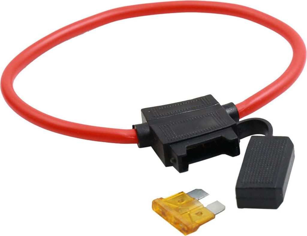 DC 32V 10 AWG Auto In Line Standard Sicherungshalter mit 5A Sicherung