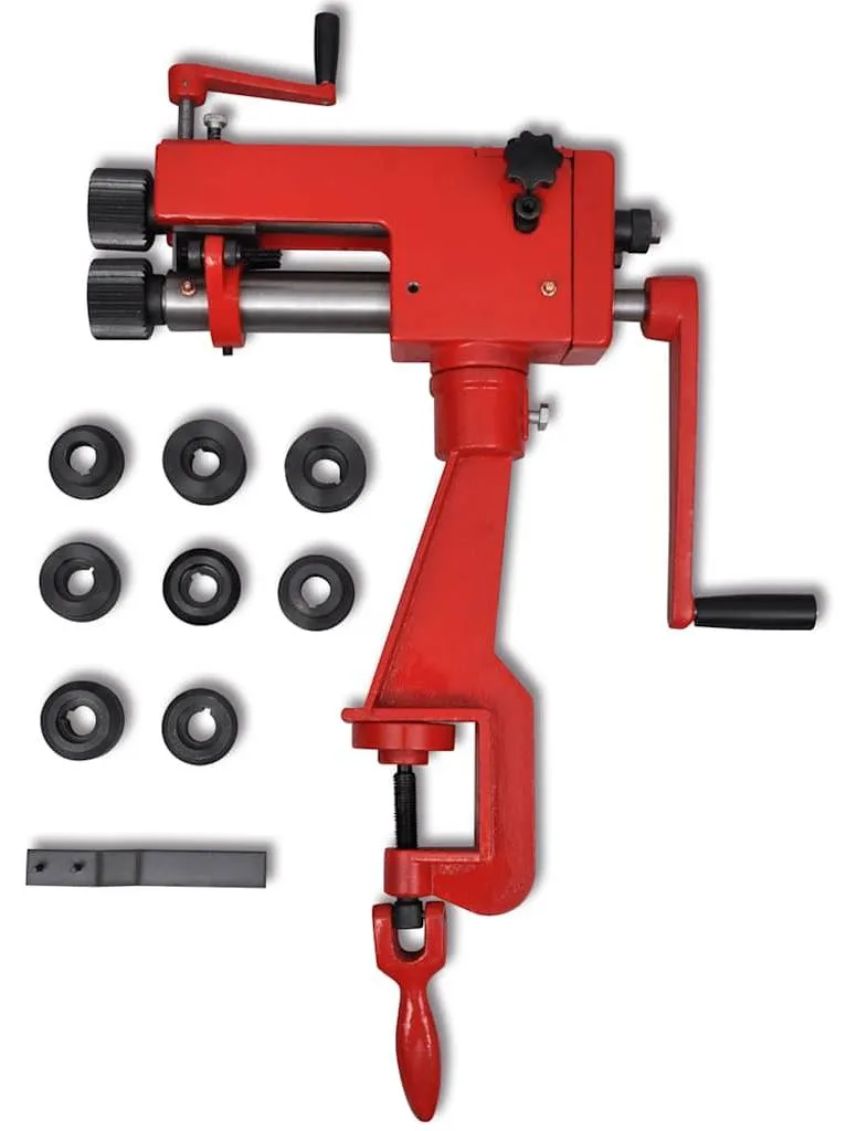vidaXL Machine à moulurer manuelle robuste pour travail de la tôle