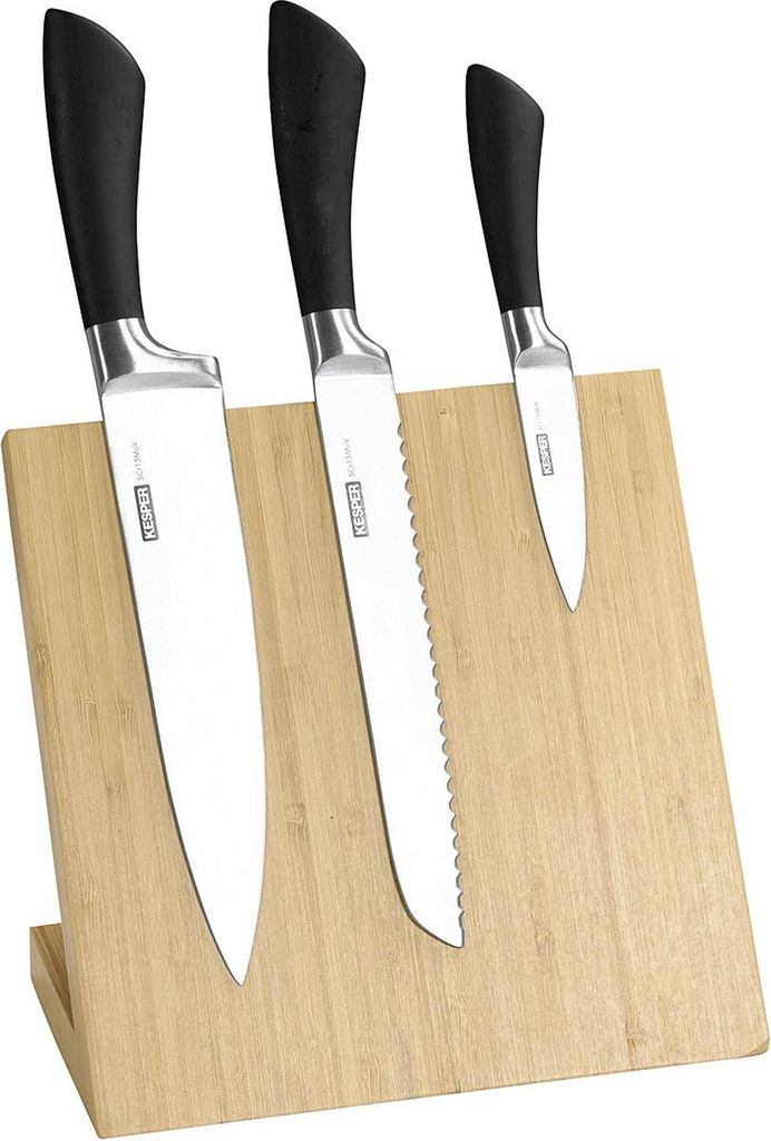 KESPER Magnetický Blok Na Nože 20 X 23 X 13 cm Bambus 58028 Obrázok produktu 