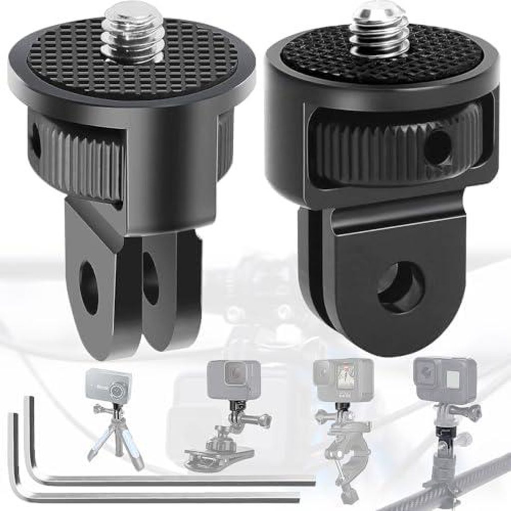 2 Stück Stativ Adapter, 360° Einstellung Stativ Adapter, Produktbild 